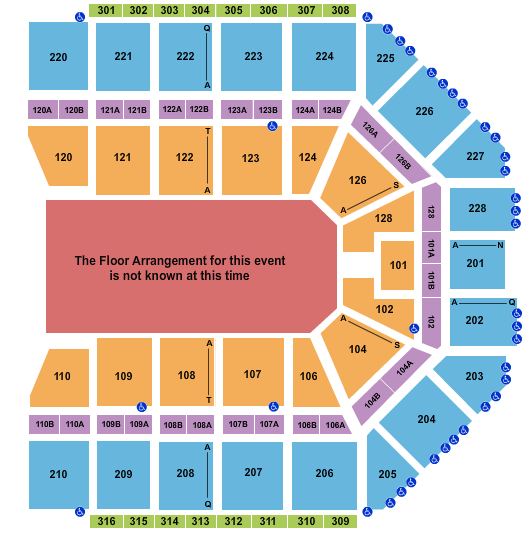 Van Andel Arena Journey Seating Chart